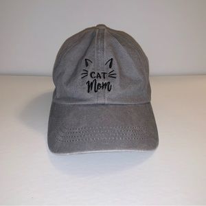 “CAT MOM” Custom Hat